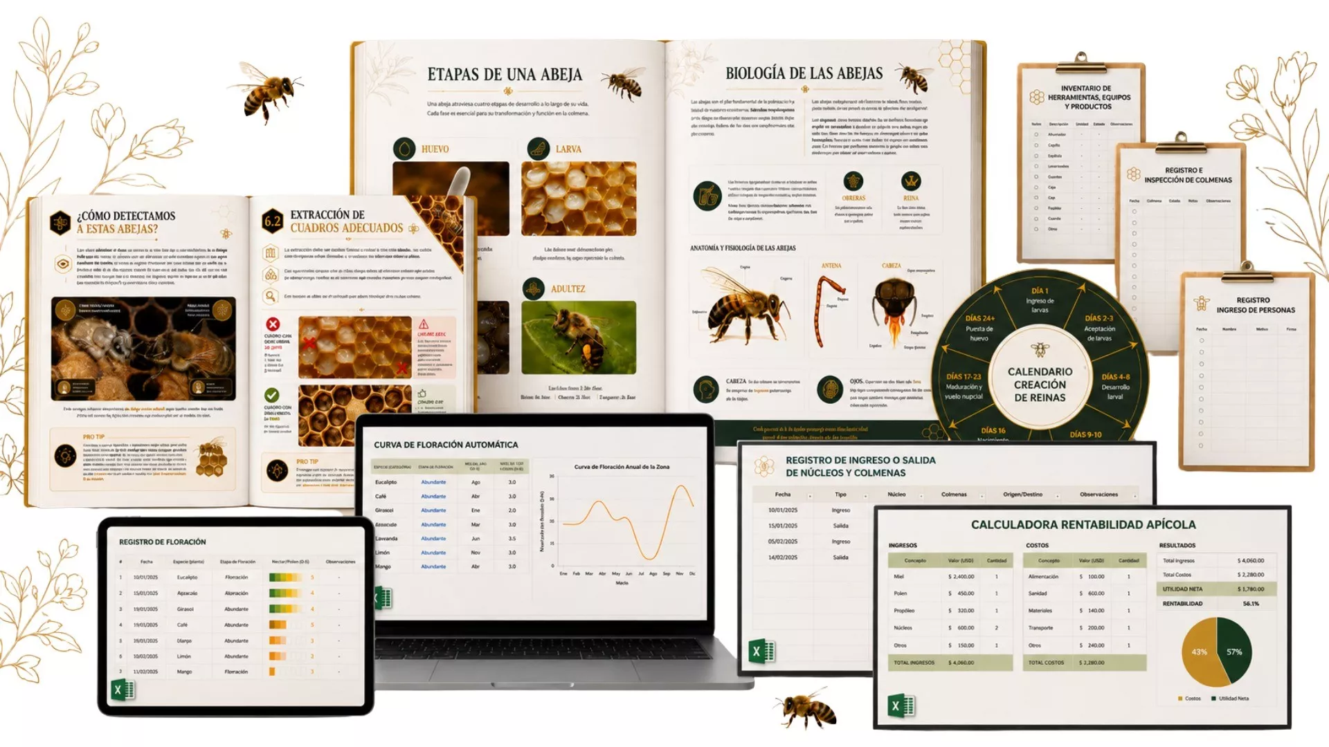 Todos los archivos del Sistema Apícola Beeprofit